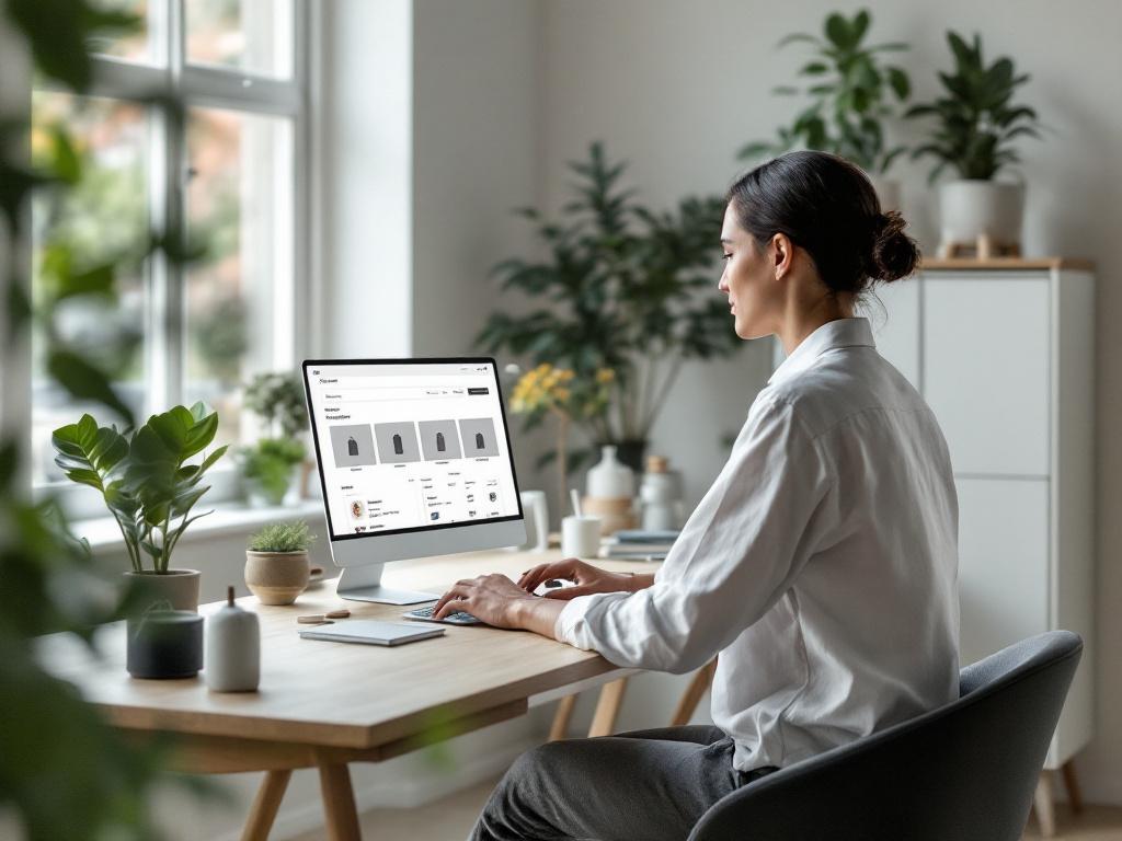 En ehandlare som hittats via en konsultmäklare